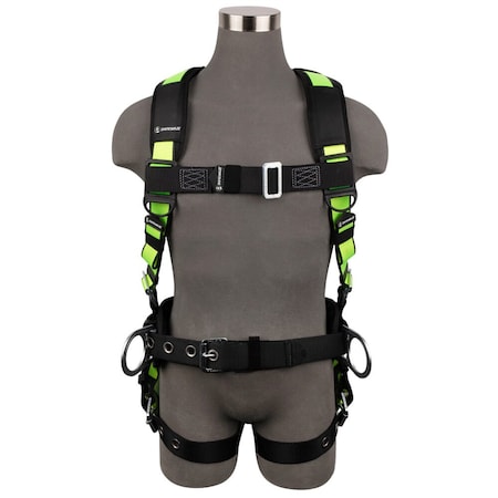 Safewaze Full Body Harness, Vest Style, 2XL FS170-2X